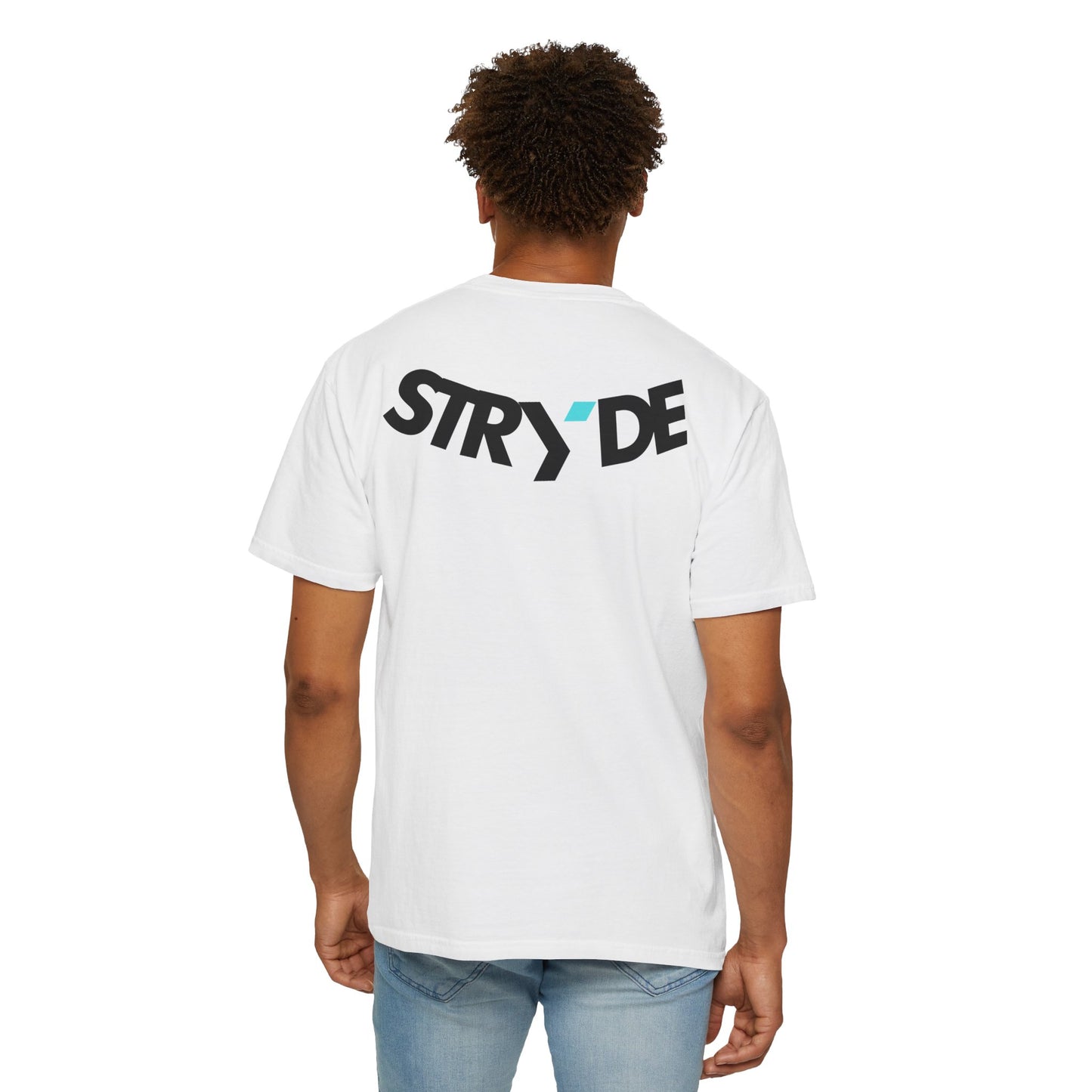 Camiseta con la declaración de Stryde 