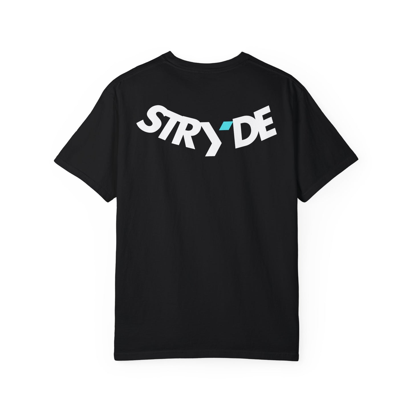 Camiseta con la declaración de Stryde 