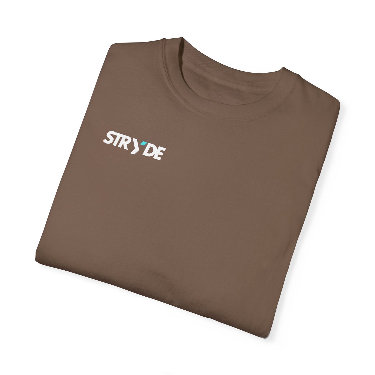 Camiseta con la declaración de Stryde 