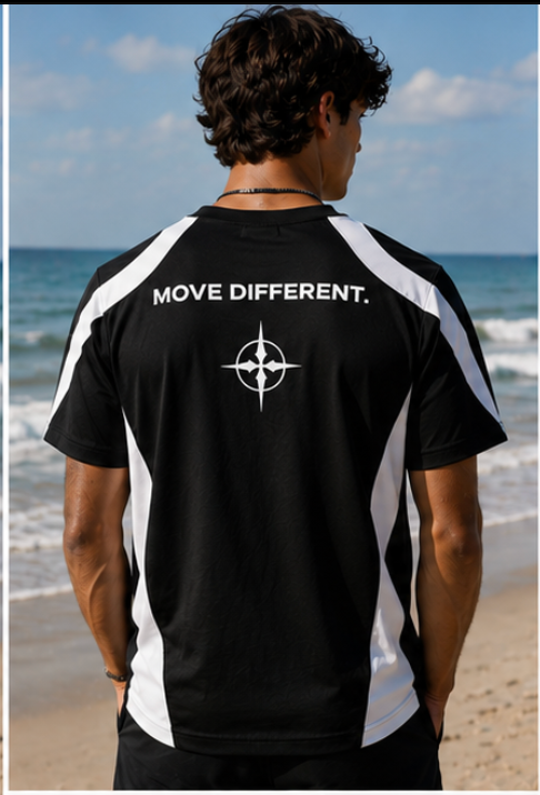 [Pre Order] STRYDE Move Different Shirt - Black & White