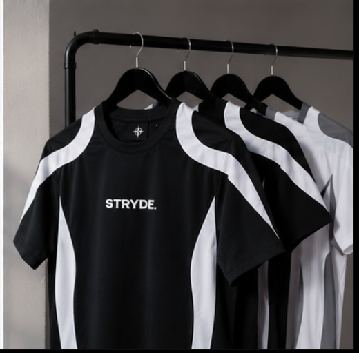 [Pre Order] STRYDE Move Different Shirt - Black & White
