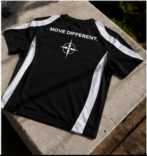 [Pre Order] STRYDE Move Different Shirt - Black & White